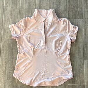 lululemon athletica Soft Pink Button Down Shirt